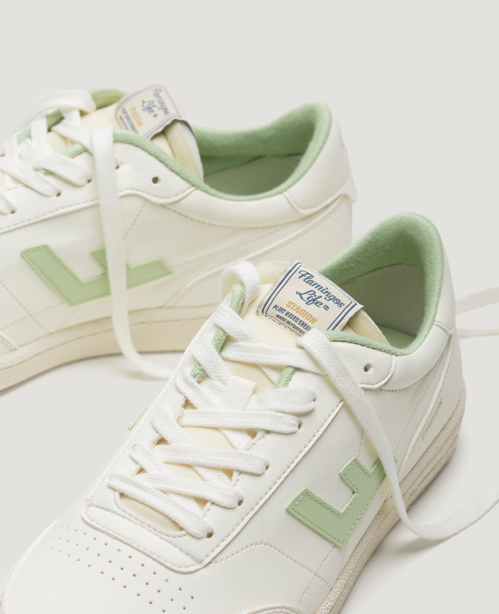 flamingos-life-stadion-pearl-melon-veganer-retro-sneaker image 3