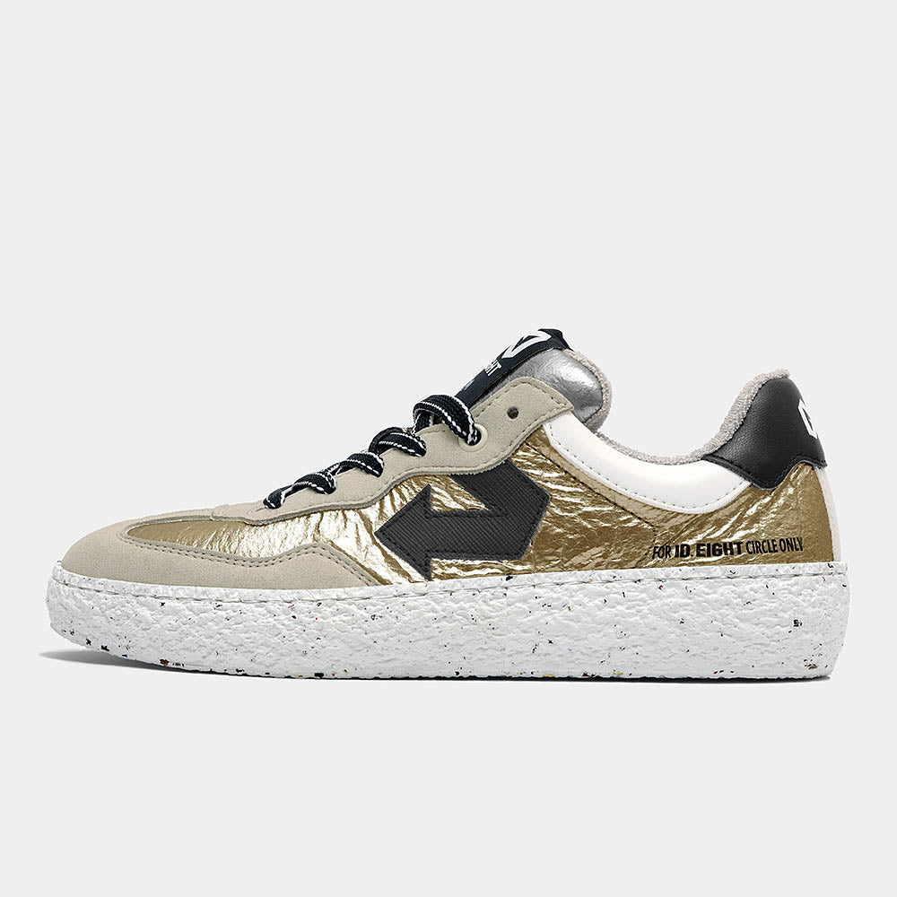 id-eight-uriduri-gold-veganer-sneaker-gold-lam image 1