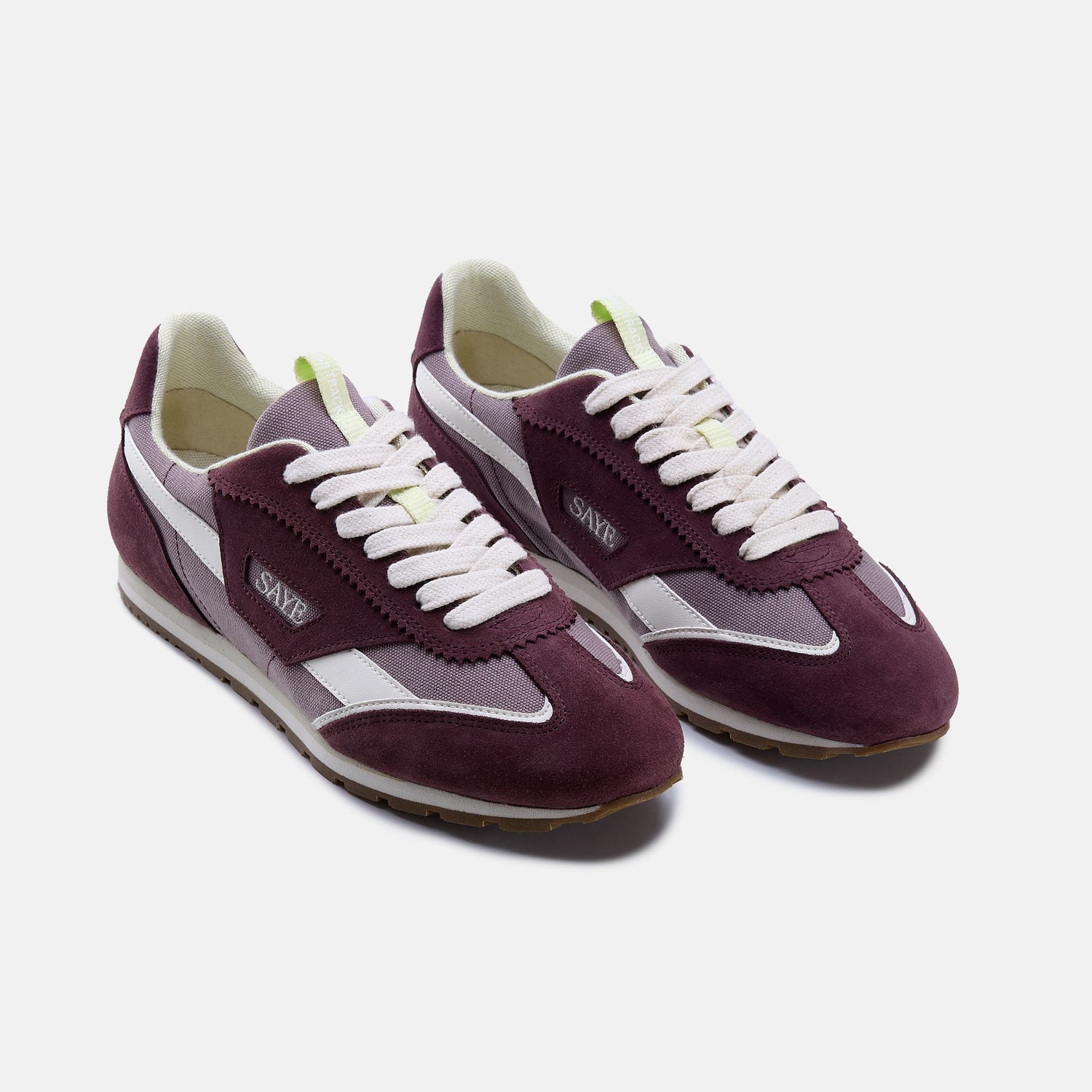 saye-m68-track-plum-retro-sneaker-bio-baumwolle image 3