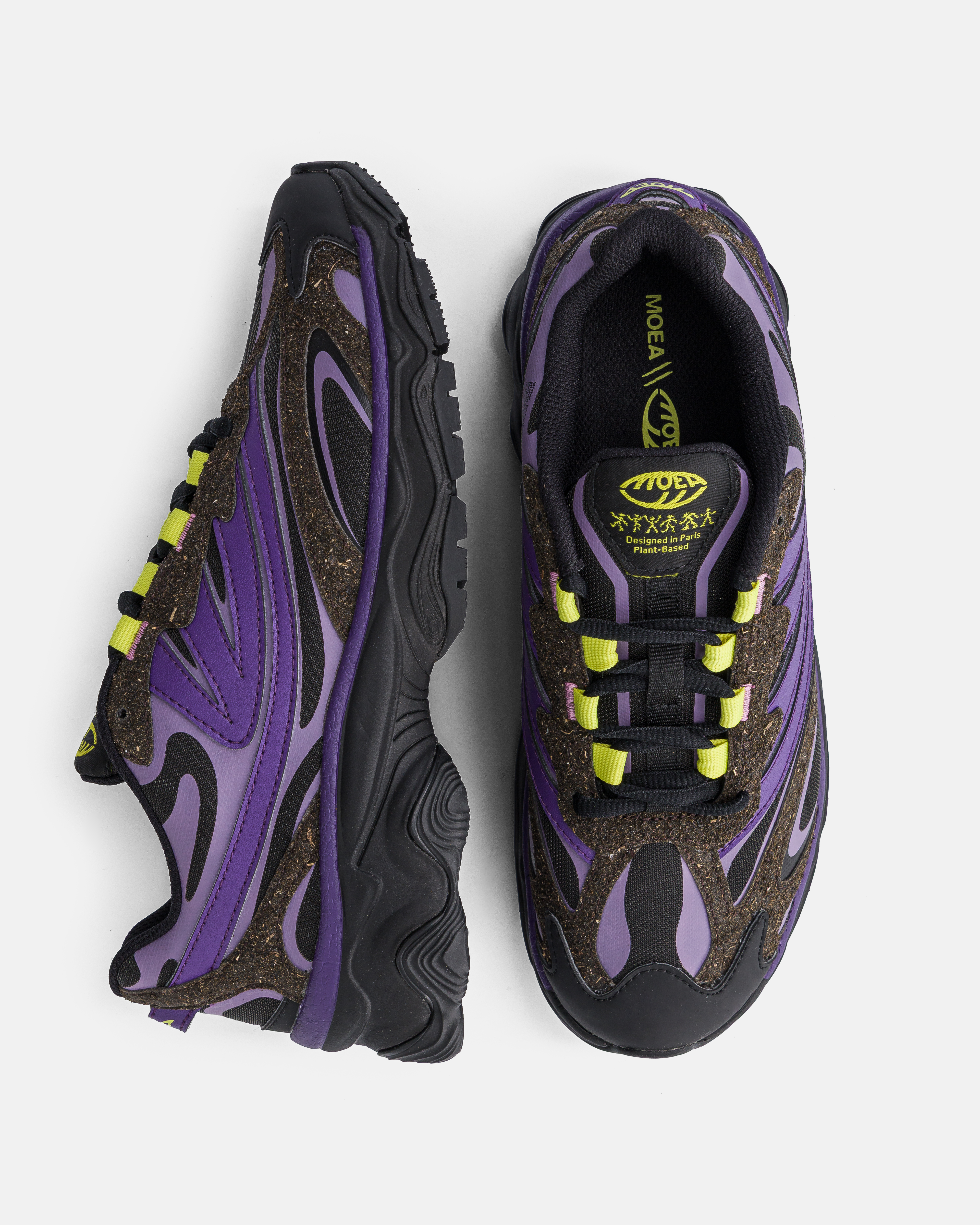 moea-dragonfly-black-purple-seaweed-vegane-sneaker image 2