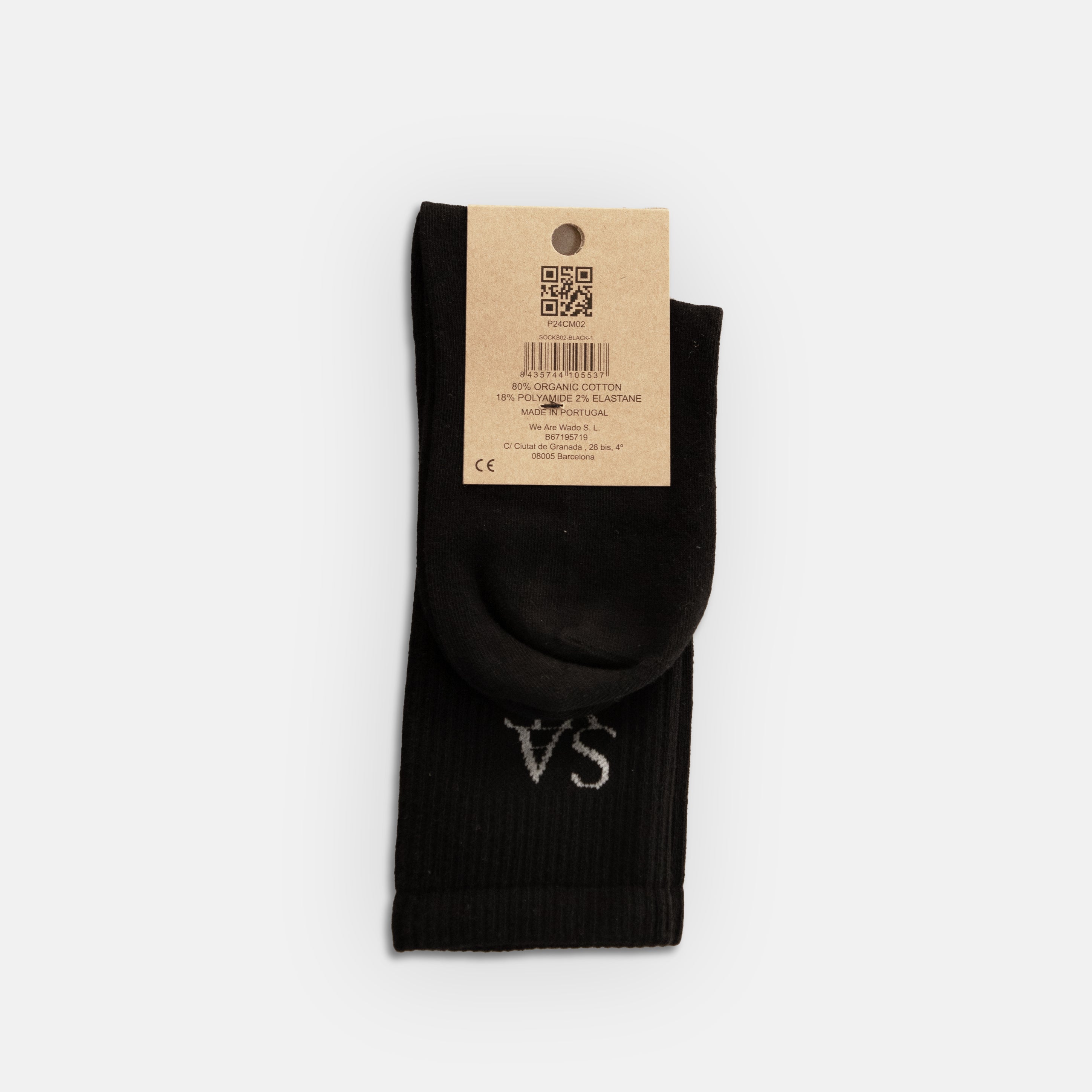 saye-crew-everyday-socks-schwarz image 3