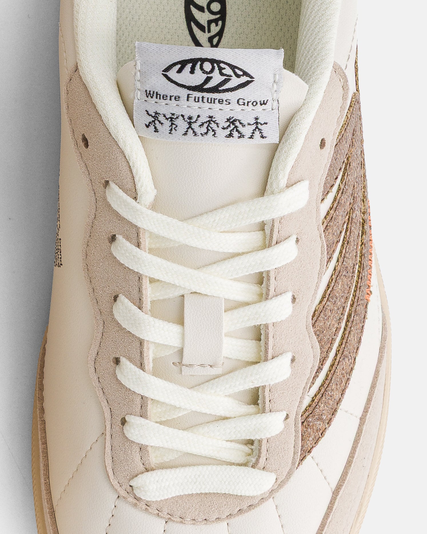 moea-flow-vegane-sneaker-beige-brown-palm image 3