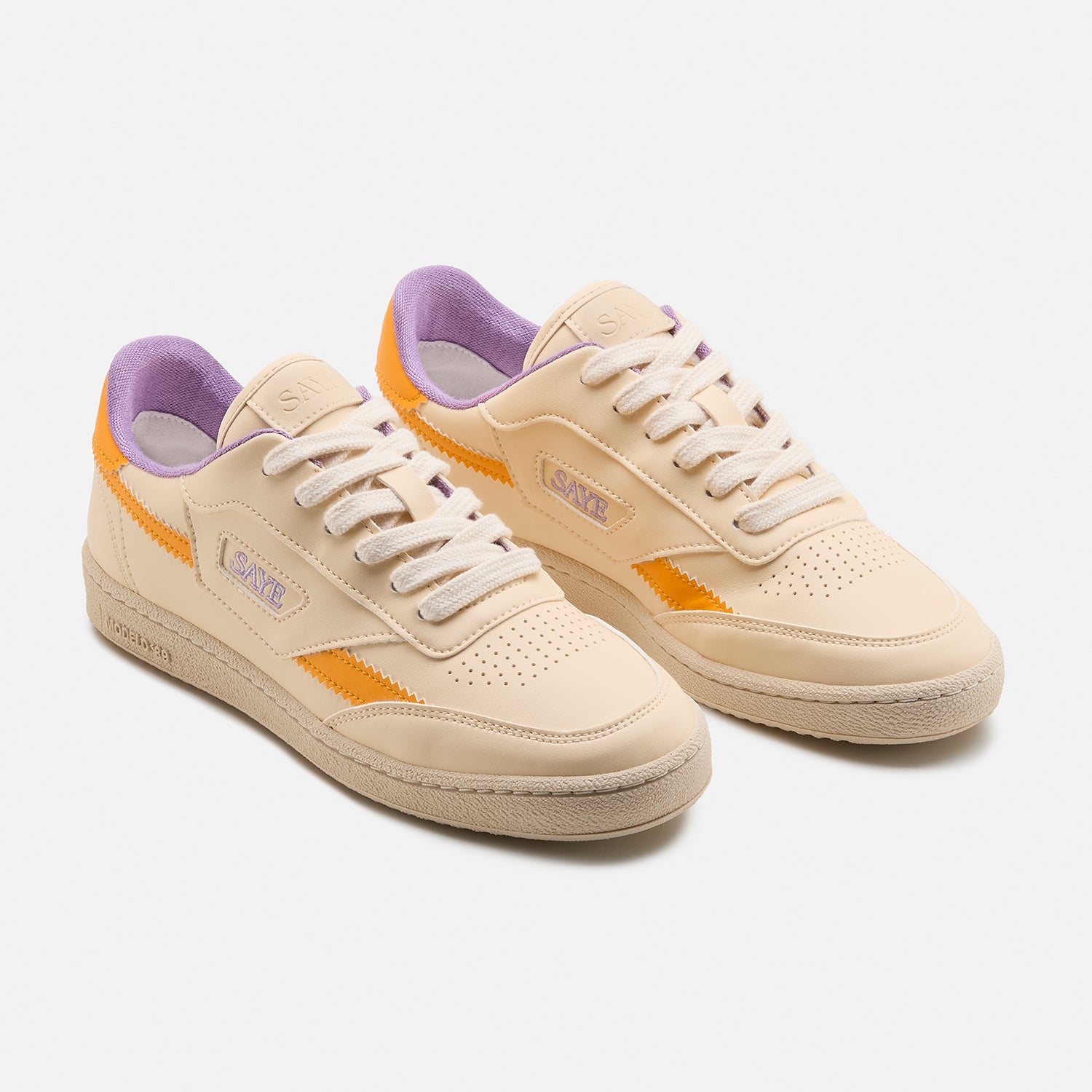 saye-m89-icon-veganer-retro-sneaker-vanilla-tangerine image 3