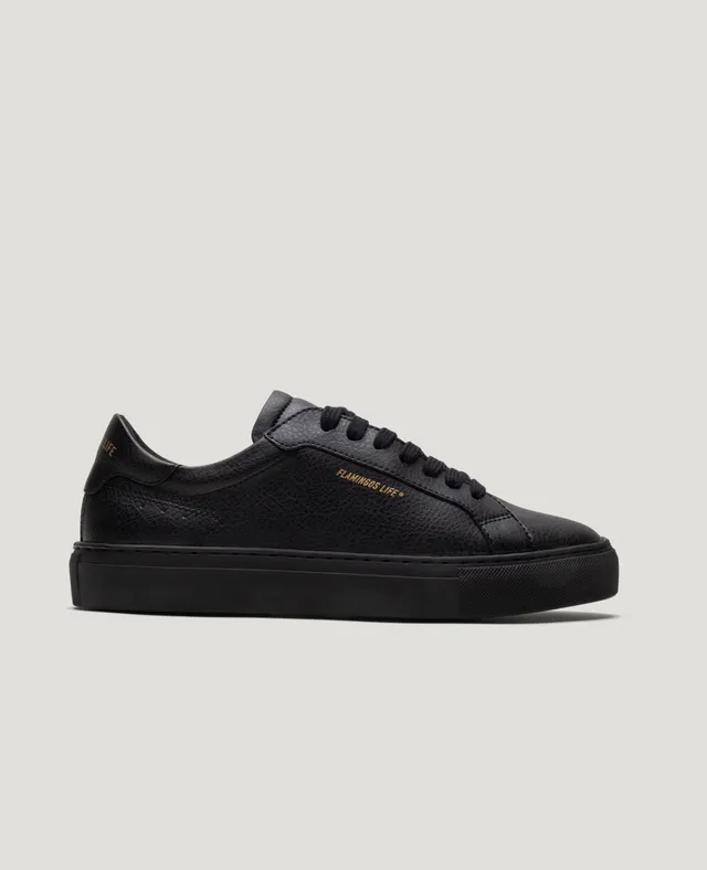 flamingos-life-hampton-court-triple-black-veganer-sneaker-schwarz image 1