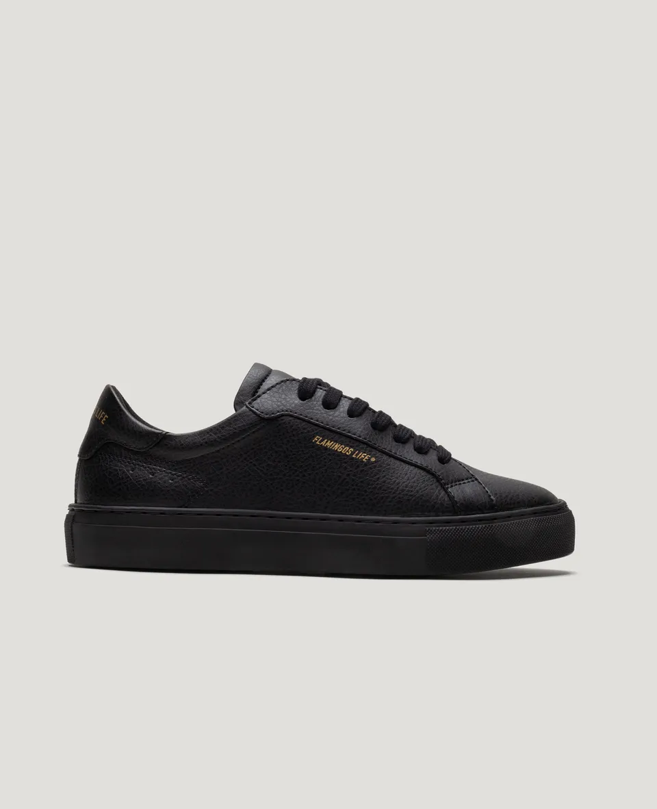 flamingos-life-hampton-court-triple-black-veganer-sneaker-schwarz image 1