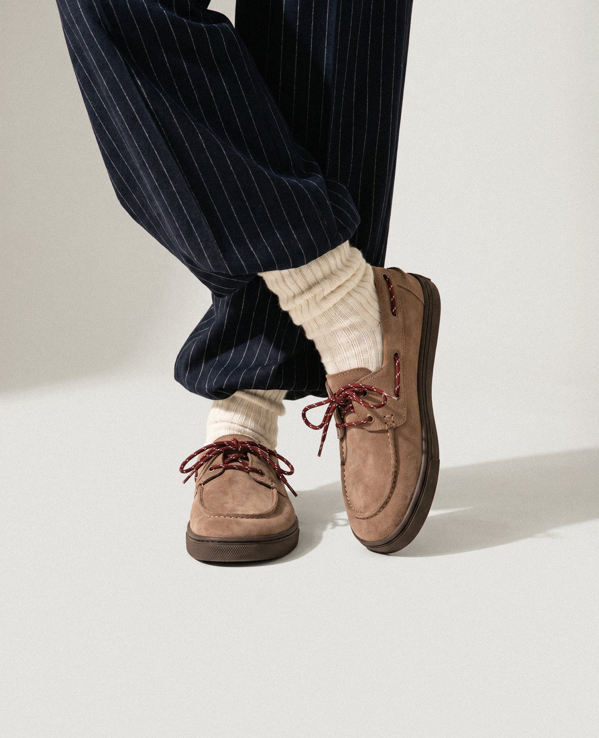 flamingos-life-zero-boat-suede-taupe-veganer-sneaker image 8