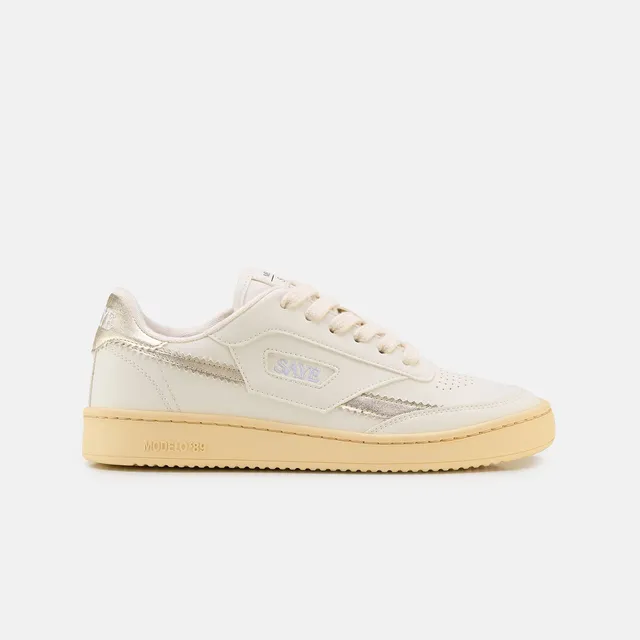 saye-m89-icon-vegane-retro-sneaker-metallic-gold image 1