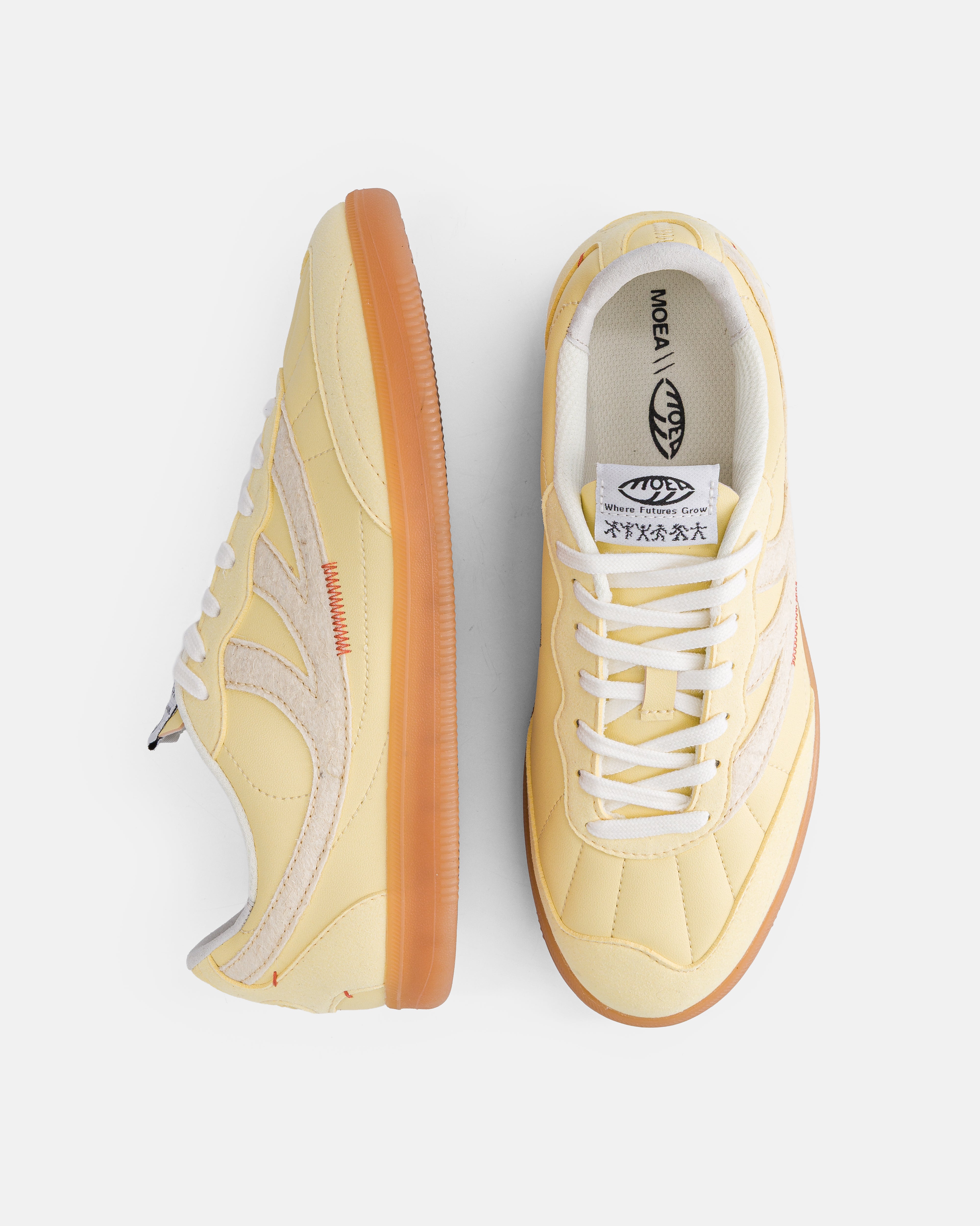 moea-flow-full-yellow-pineapple-veganer-sneaker image 2
