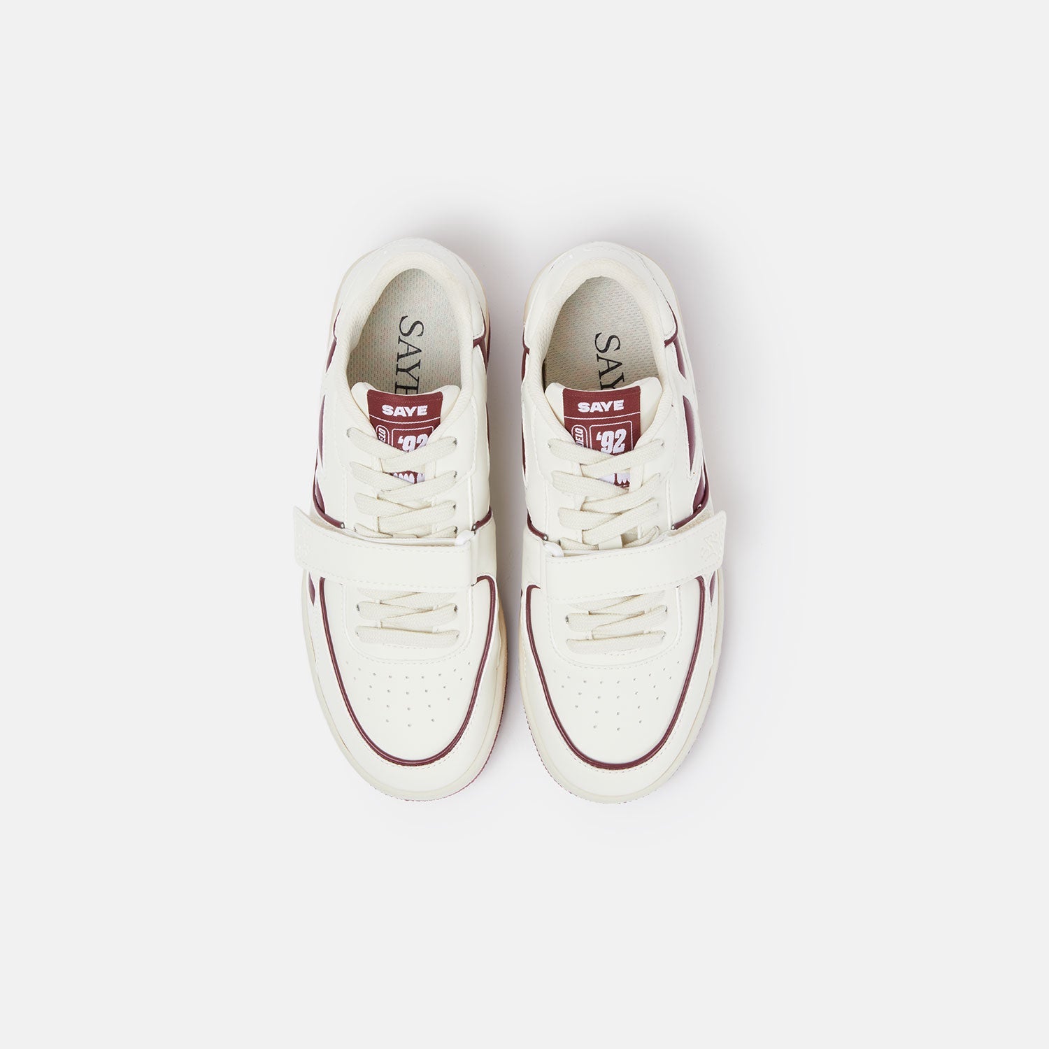 saye-m92-bold-garnet-vegane-chunky-retro-sneaker image 4