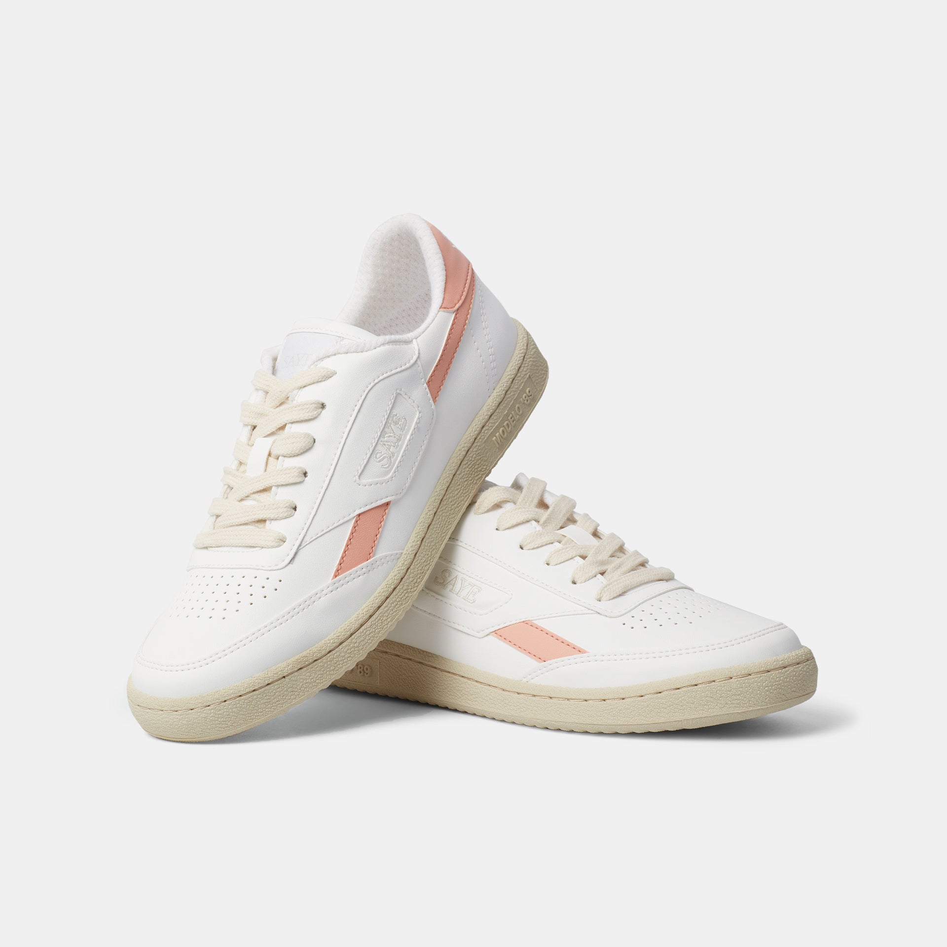 saye-m89-icon-polar-salmon-vegane-retro-sneaker image 3