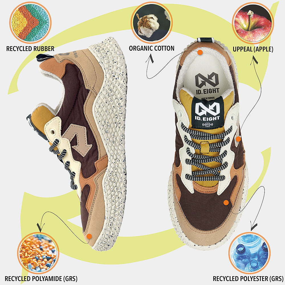 id-eight-hana-cocoa-vegane-sneaker-braun image 5