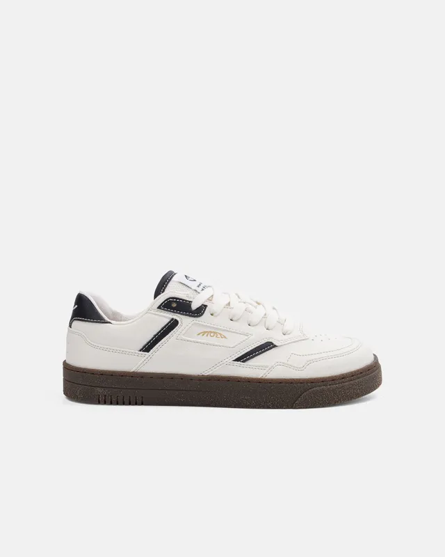 moea-origin-low-vegane-sneaker-black-white-corn image 1
