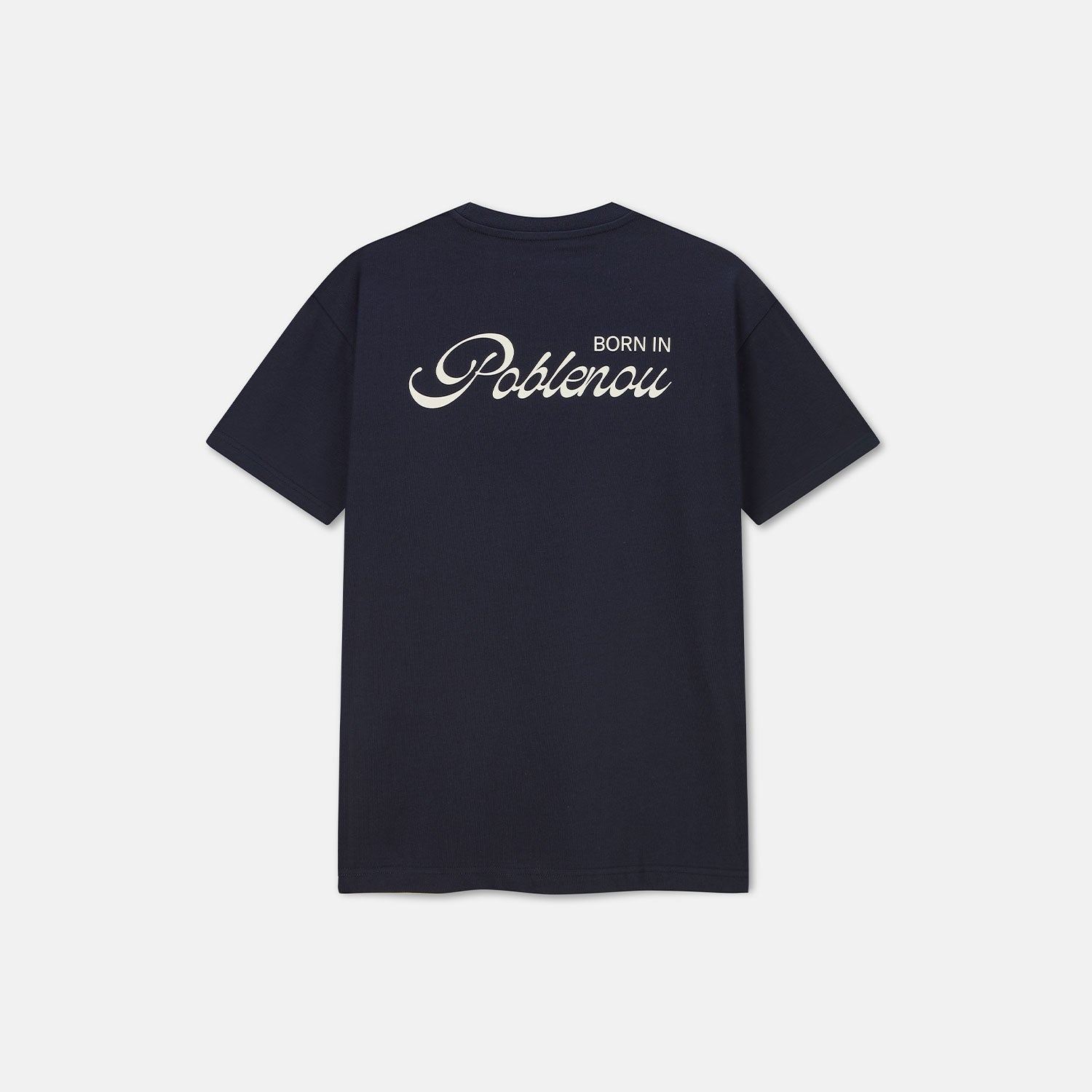 saye-born-in-poblenou-t-shirt-midnight-unisex image 3