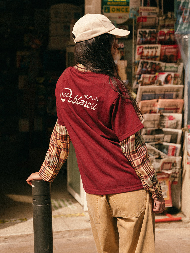 saye-born-in-poblenou-t-shirt-garnet-unisex image 7