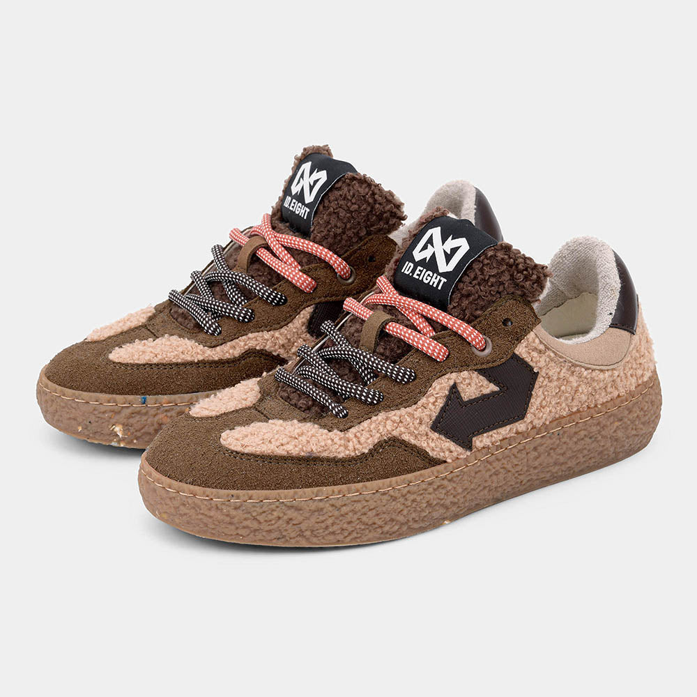 id-eight-uriduri-teddy-brown-vegane-sneaker image 4