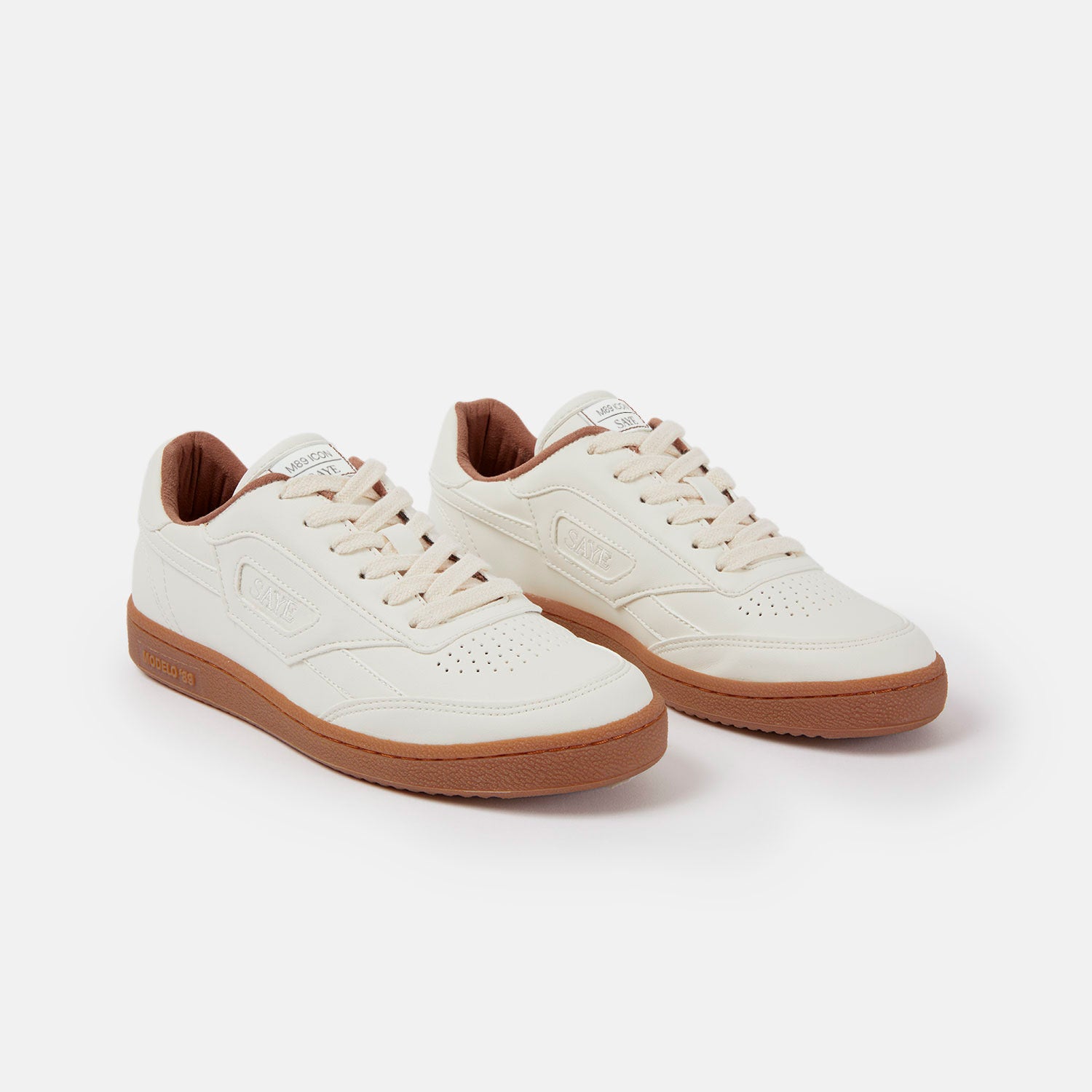 saye-m89-icon-retro-sneaker-off-white-caramel image 2