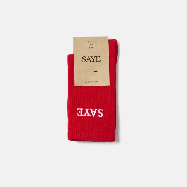 saye-mid-crew-everyday-socks-cherry image 1