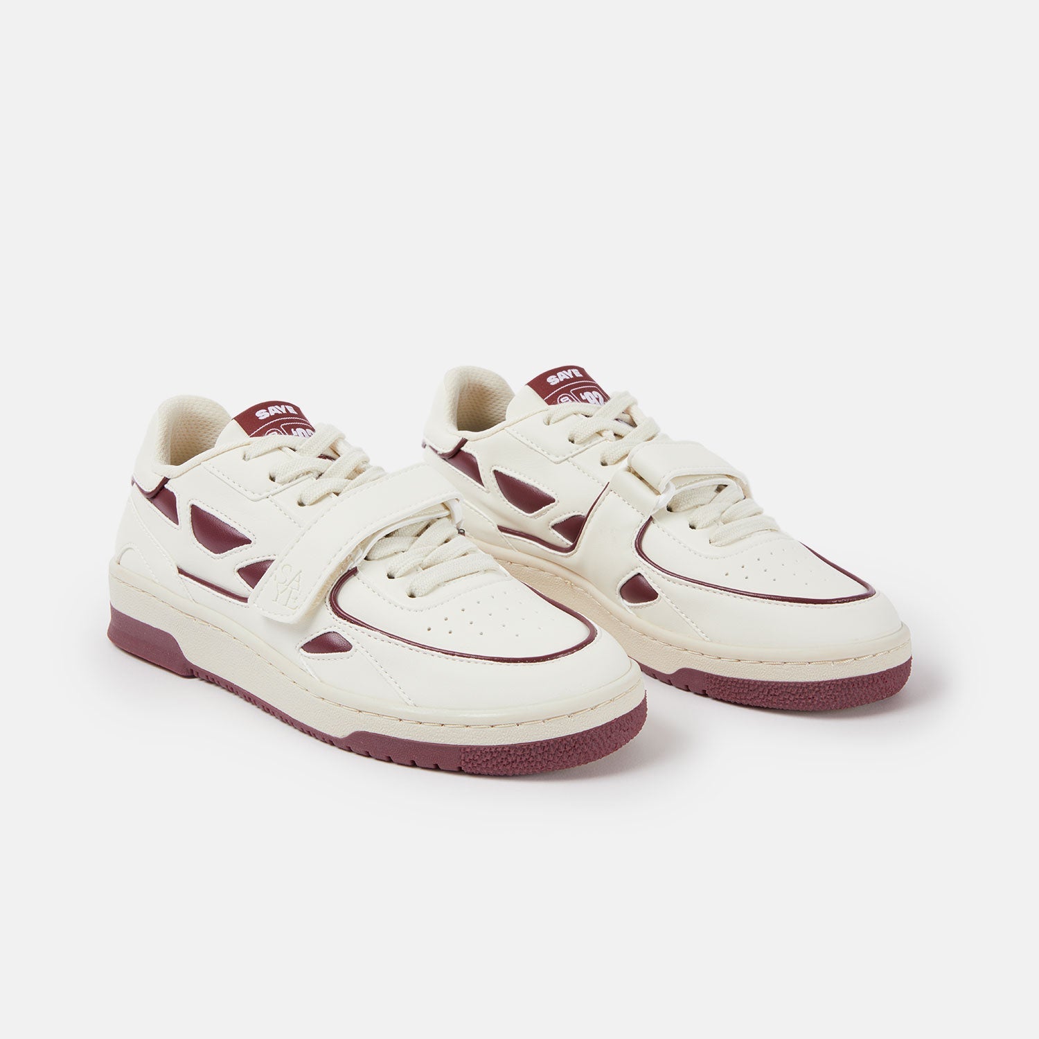 saye-m92-bold-garnet-vegane-chunky-retro-sneaker image 3