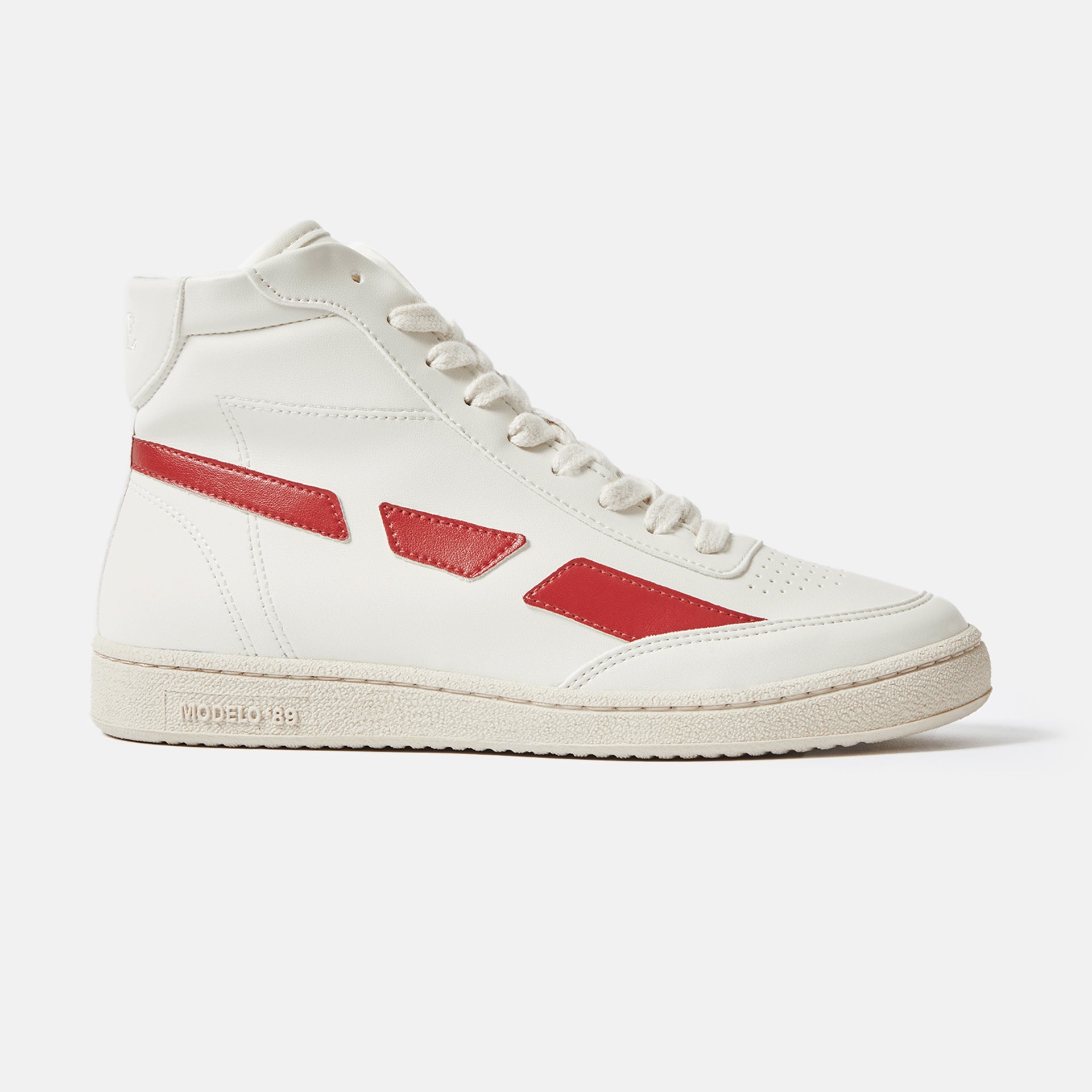 saye-m89-high-apple-sneaker-scarlet-vegan image 2