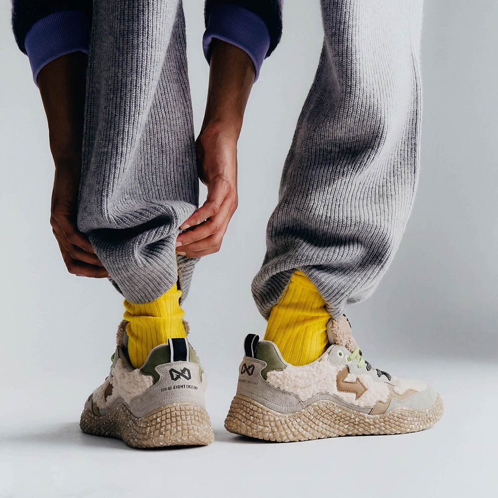 id-eight-hana-teddy-cream-veganer-sneaker-creme image 2