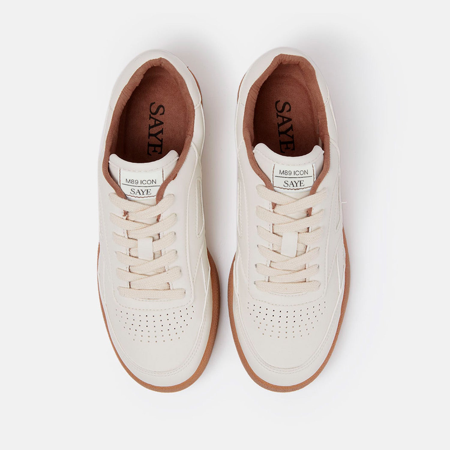 saye-m89-icon-retro-sneaker-off-white-caramel image 3