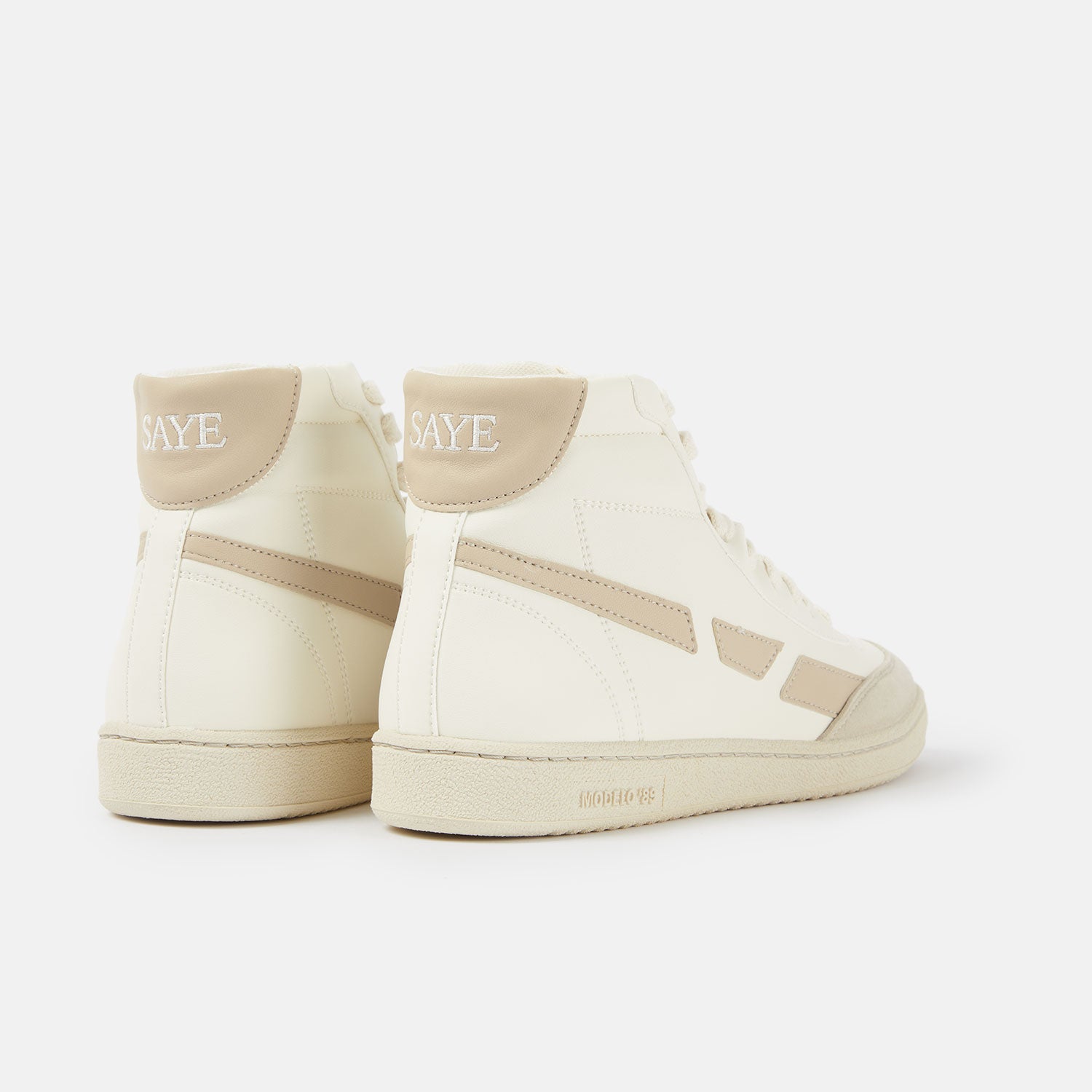 saye-m89-high-sneaker-almond-vegan image 4