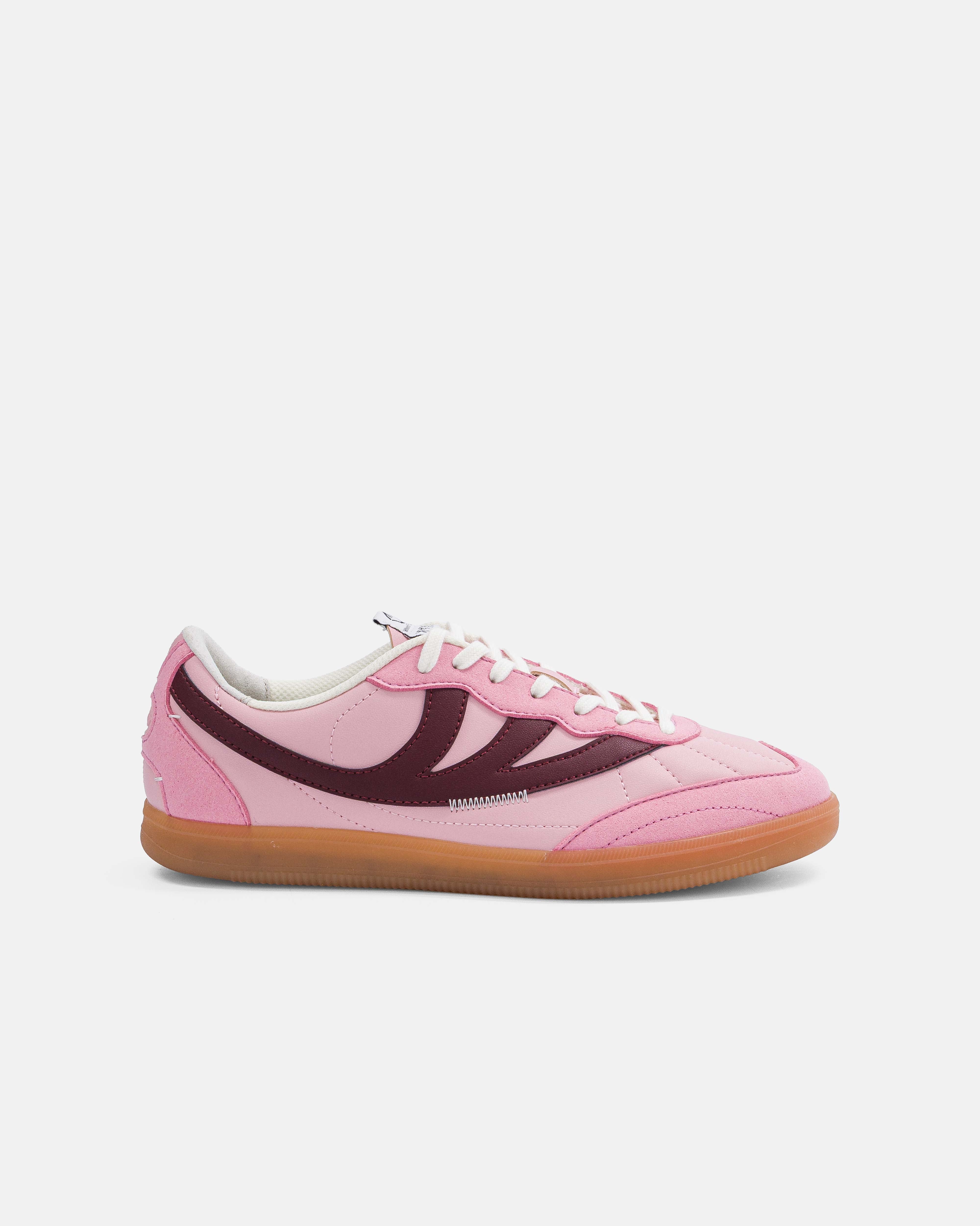 moea-flow-vegane-sneaker-pink-wine-corn image 1