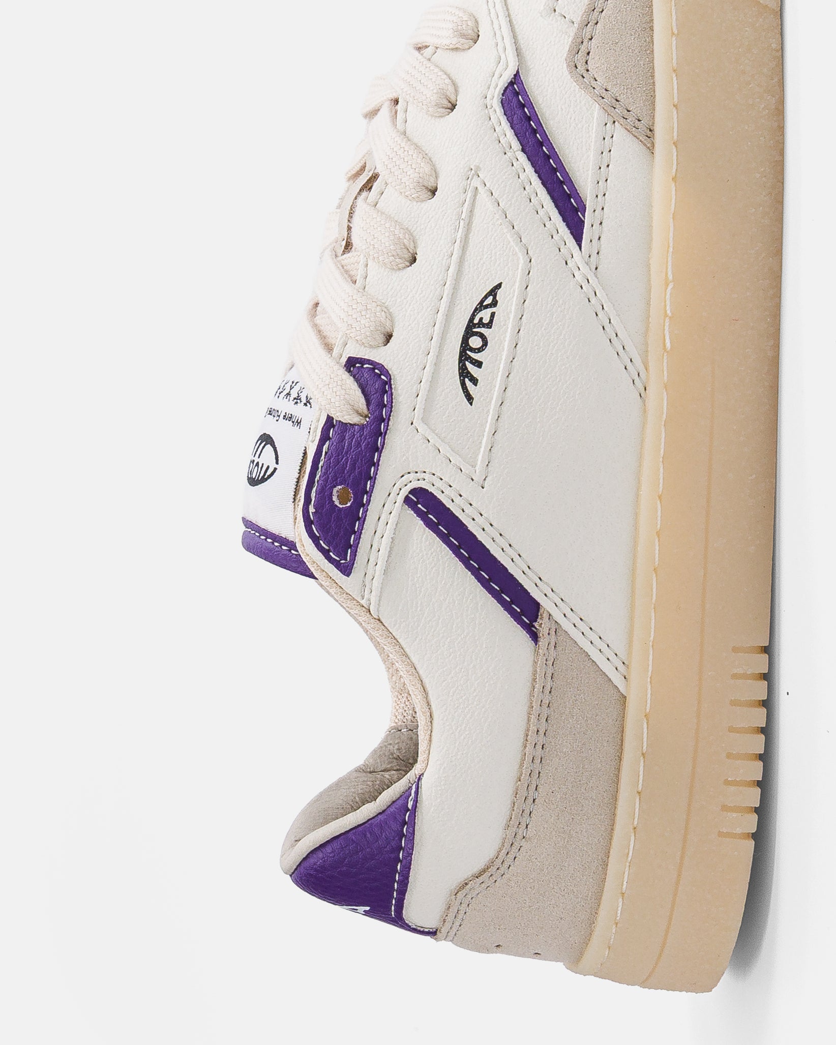 moea-origin-low-vegane-sneaker-beige-purple-orange image 5