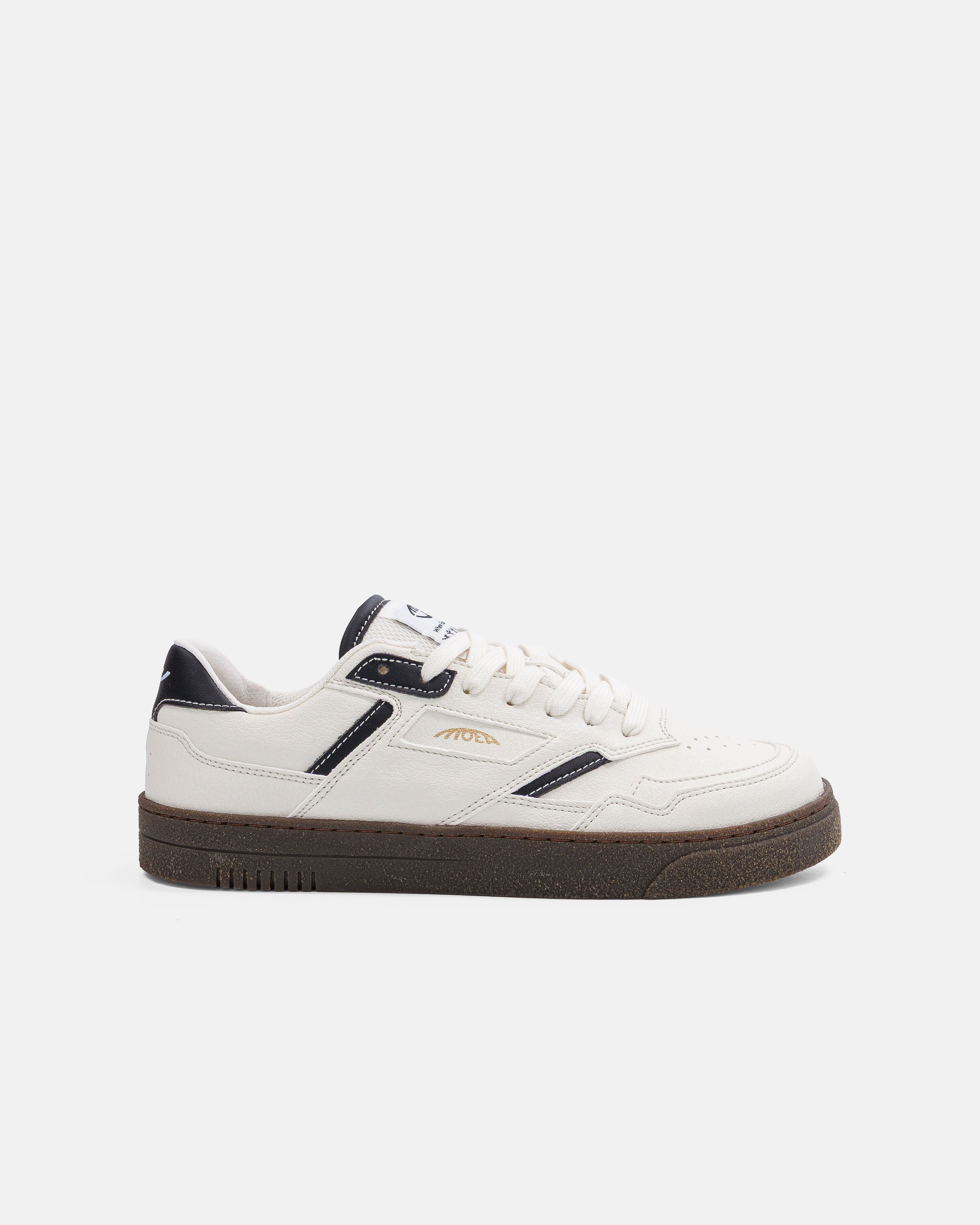 moea-origin-low-vegane-sneaker-black-white-corn image 1